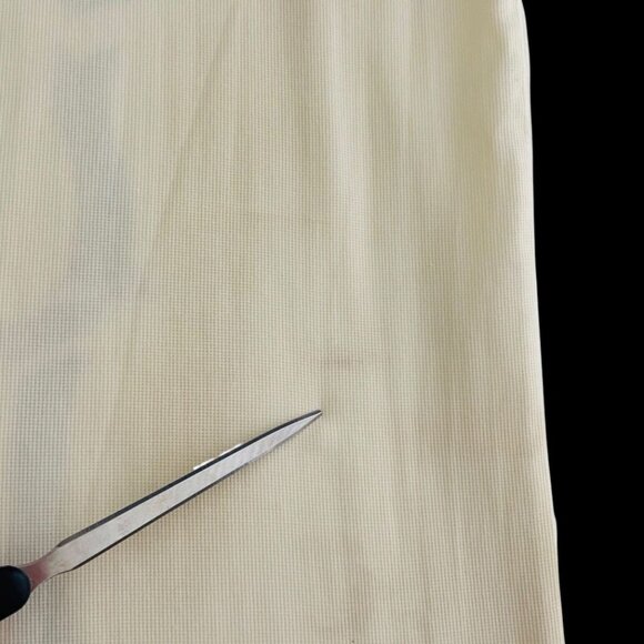 Vintage Cherokee Waikiki Wear Men's L Tan Rayon Camp Shirt Guitar Embroidery - Picture 8 of 13